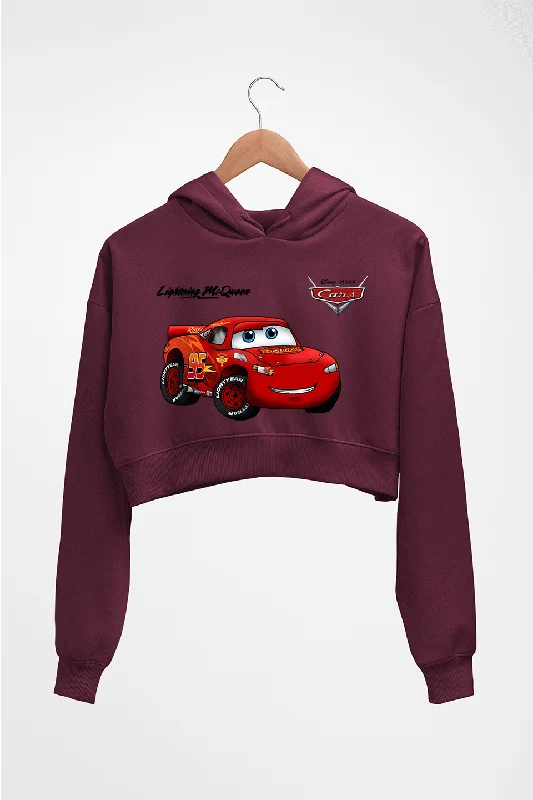 Lightning McQueen Crop HOODIE FOR WOMEN