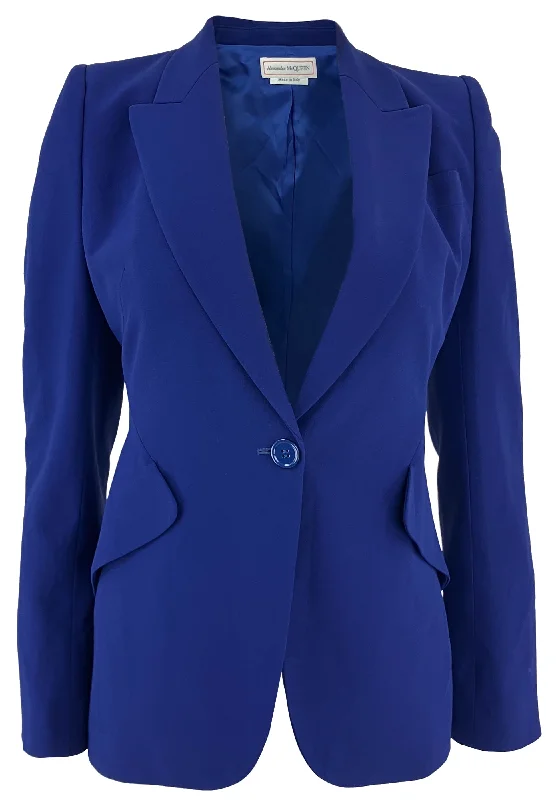 Alexander McQueen Blazer in Midnight Blue