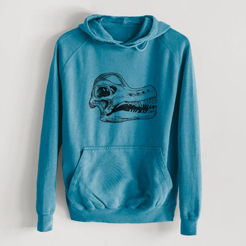 Brachiosaurus Skull  - Mid-Weight Unisex Vintage 100% Cotton Hoodie