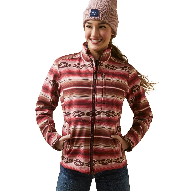 Ariat Ladies R.E.A.L. Softshell Blushing Serape Jacket 10046669