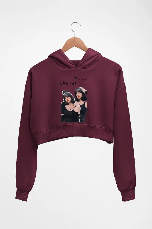 BLACKPINK Crop HOODIE FOR WOMEN