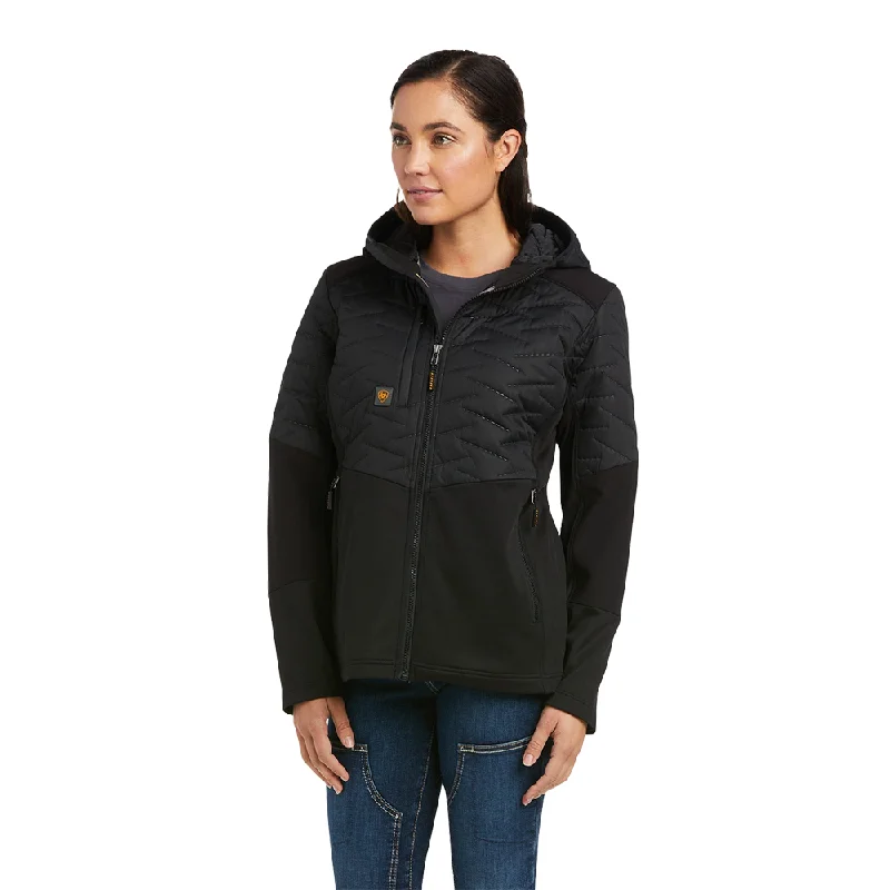 Ariat Ladies Rebar Cloud 9 Insulated Black Jacket 10037511