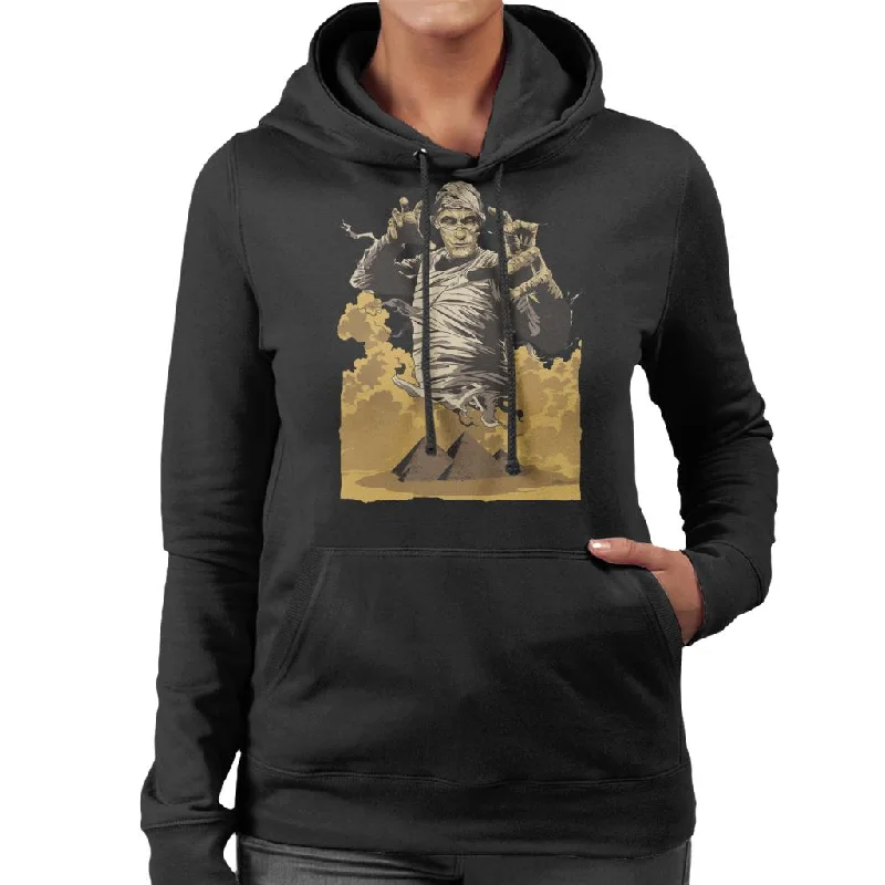 The Mummy Sandstorm Women's Hooded Sweatshirt