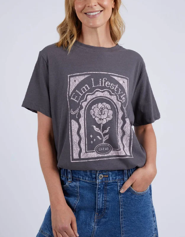 Accolade Tee - Charcoal