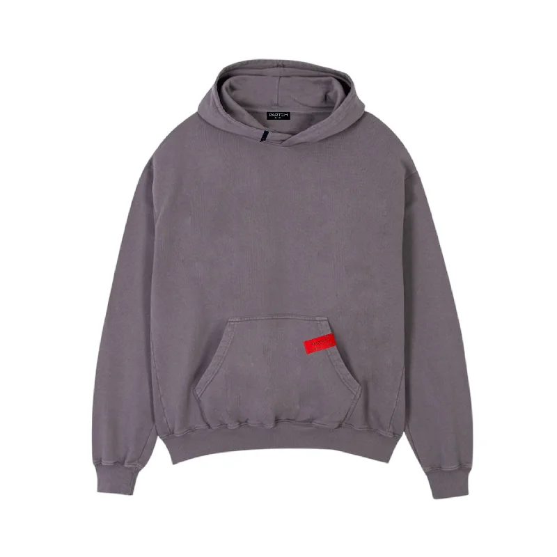 Partch Must Blank Oversized Hoodie Grey