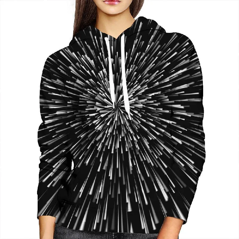 Speed Of Light Womens Hoodie