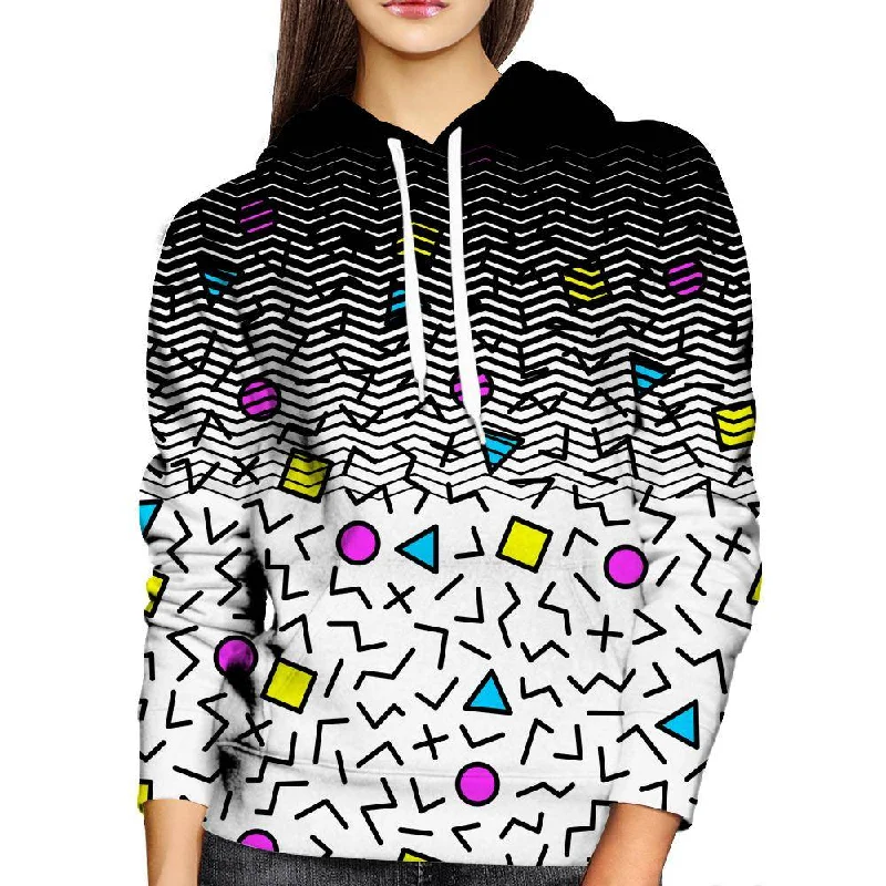 Shapes Womens Hoodie