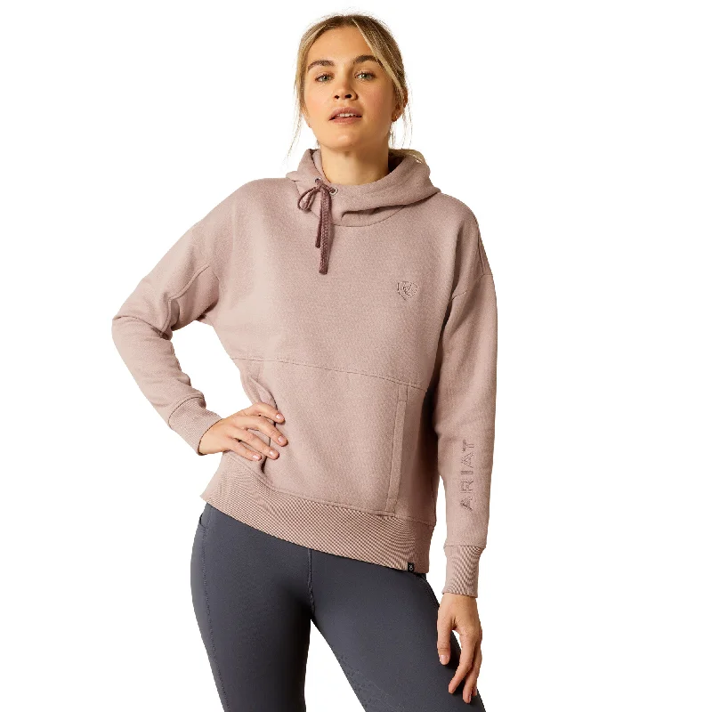 Ariat Ladies Rebere Purple Dove Sweatshirt Hoodie 10052774