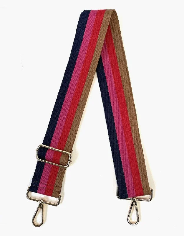 Bag Strap Stripe - Fuchsia