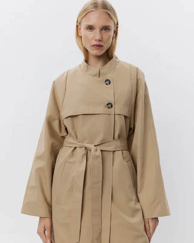 LIZZYSW COAT - Camel