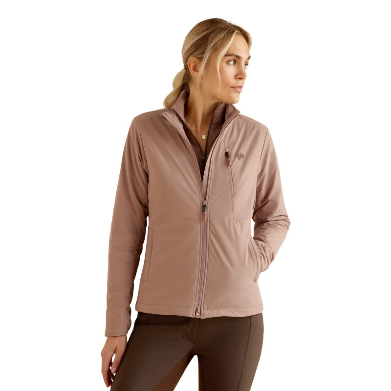 Ariat Ladies Rion StretchShell Mauve Insulated Jacket 10052875