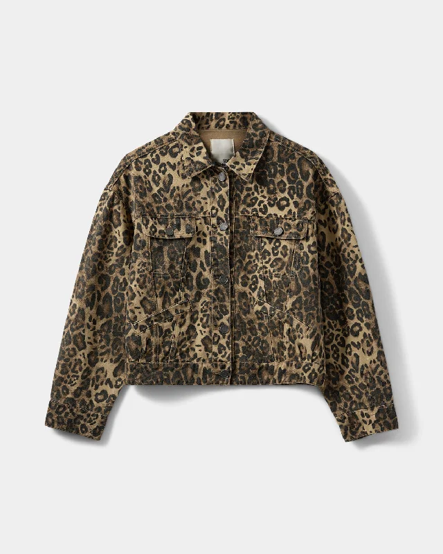 QUINNSW JACKET - Leopard