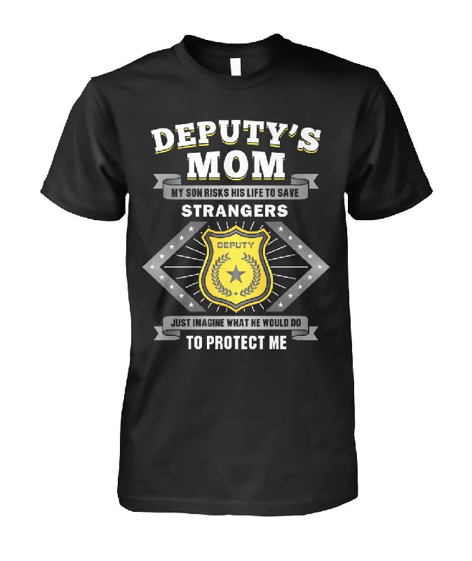 Deputy's Mom My Son Risk His Life to Save Stranger Shirts and Hoodies