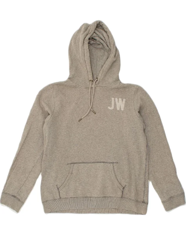 JACK WILLS Womens University Outfitters Hoodie Jumper UK 14 Large  Grey