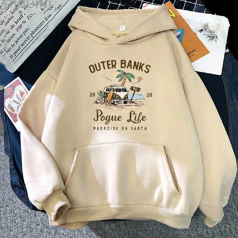 Outer Banks Pogue Life Graphic Hoody Autumn/winter Hoodies Women