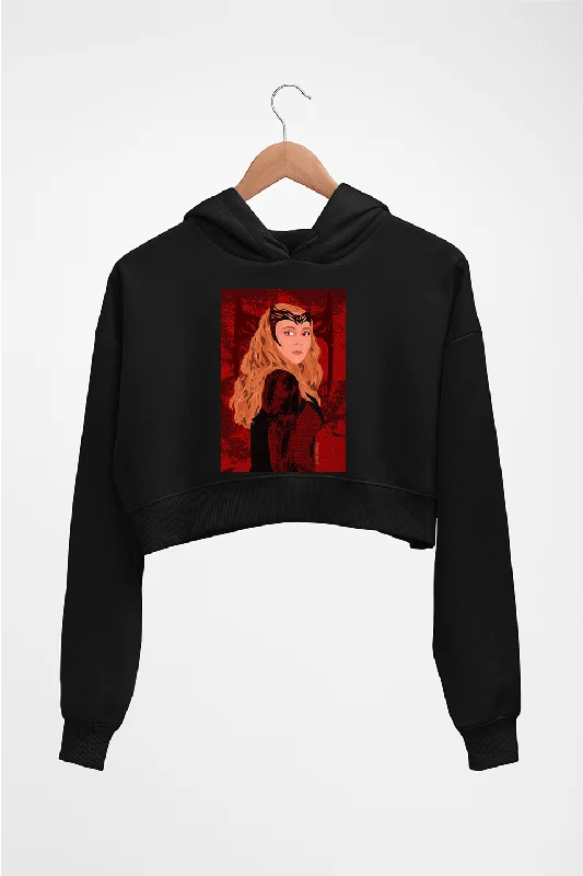 Scarlet Witch Wanda Crop HOODIE FOR WOMEN