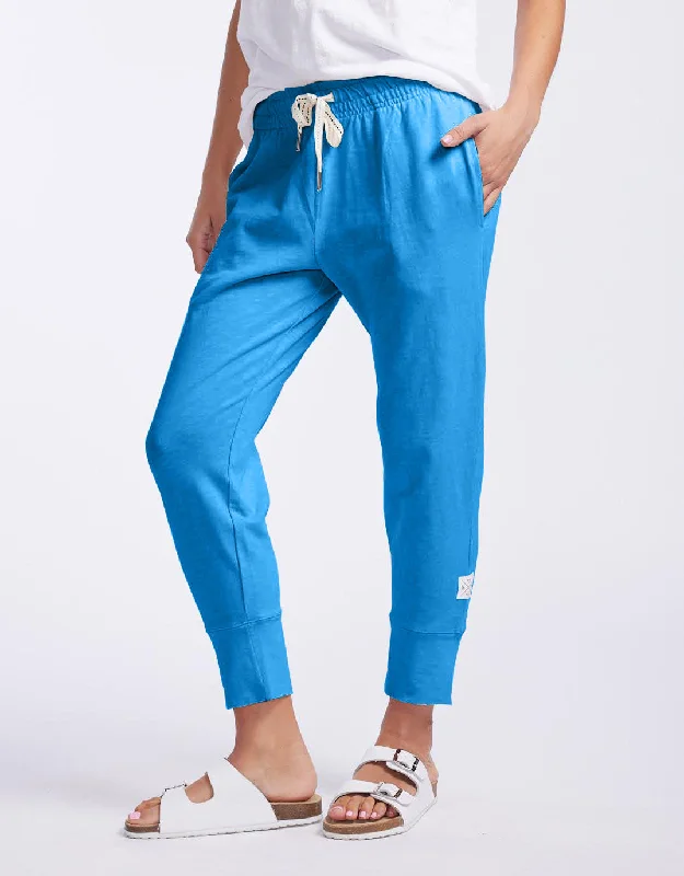 3/4 Brunch Pants - Ibiza Blue