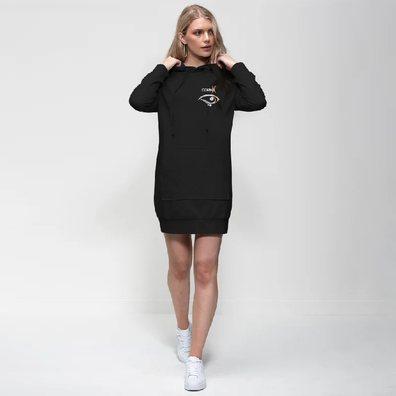 Corina K Collection Premium Adult Hoodie Dress