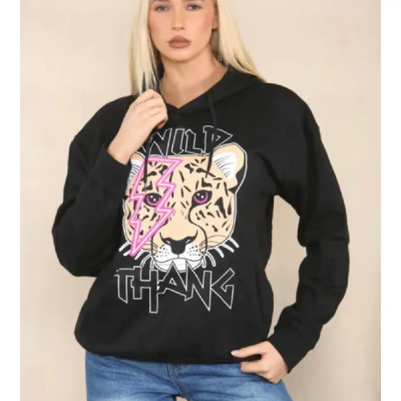 Wild Thing Tiger Lounge Hoodie