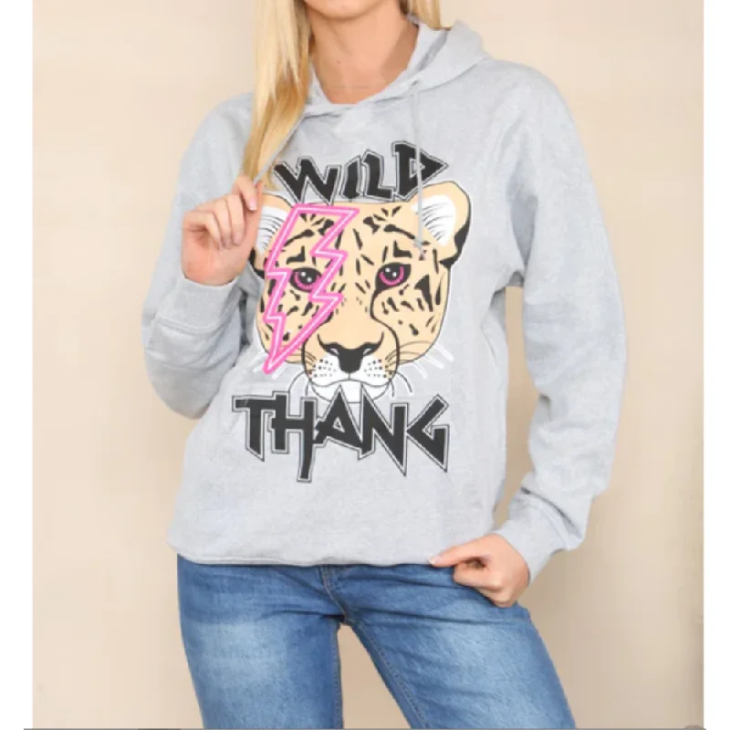 Wild Thing Tiger Lounge Hoodie