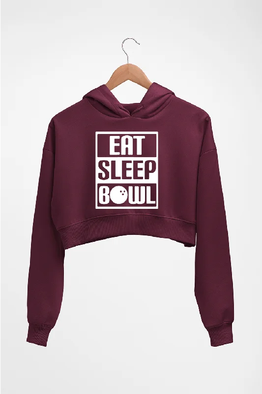 Bowling Crop HOODIE FOR WOMEN