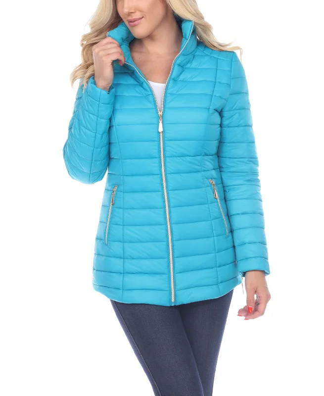 White Mark White Mark Womens Puffer Coat