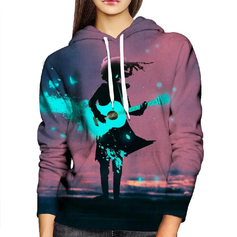 Power Of Music Womens Hoodie