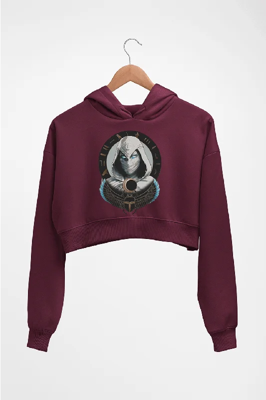 Moon Knight Crop HOODIE FOR WOMEN