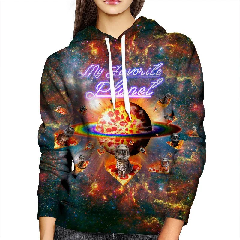 My Favorite Planet Womens Hoodie