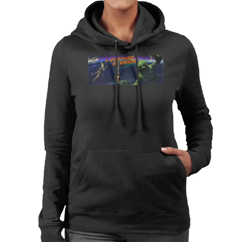 Creature From The Black Lagoon Nightmare Horror Women's Hooded Sweatshirt