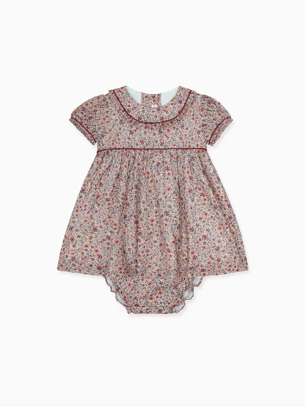 Pink Floral Casilda Baby Girl Set