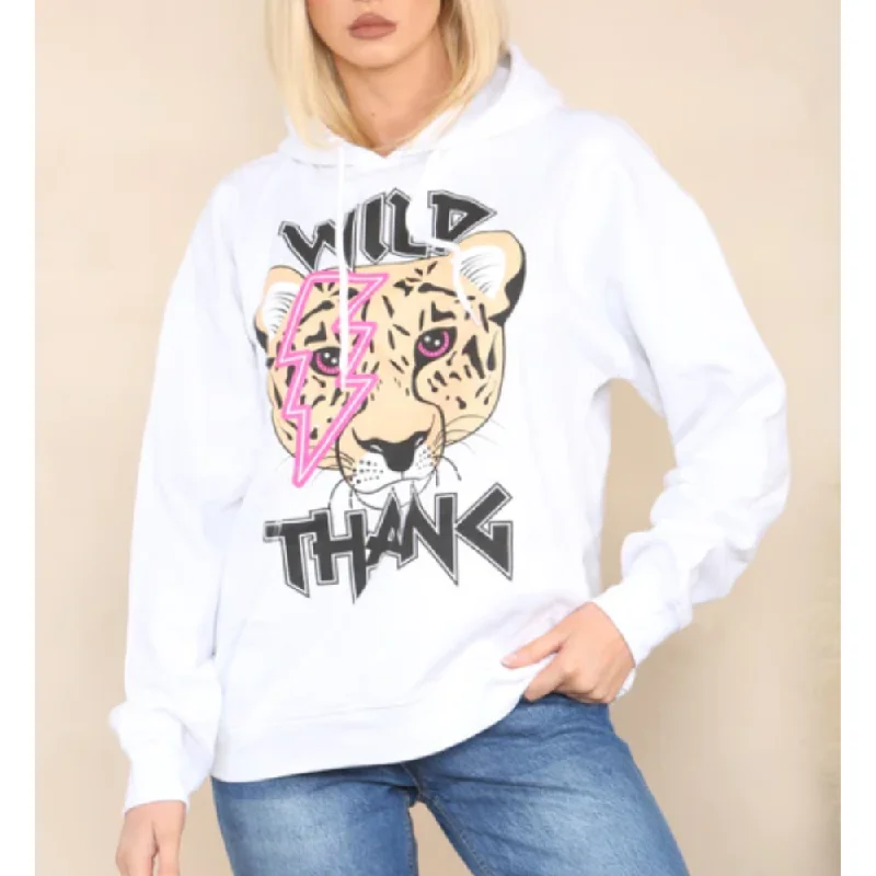 Wild Thing Tiger Lounge Hoodie