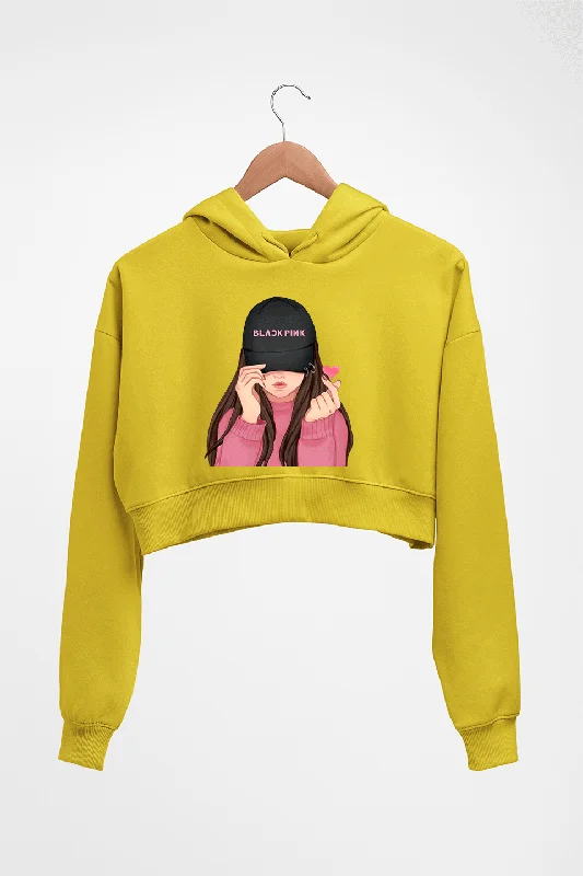 BLACKPINK Crop HOODIE FOR WOMEN