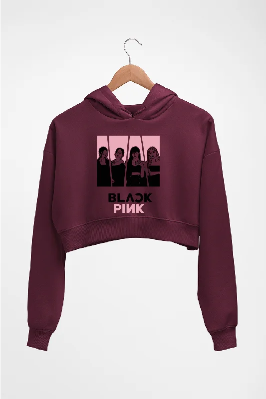 BLACKPINK Crop HOODIE FOR WOMEN